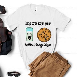 Tricou „Milk & biscuit - better together”