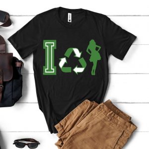 Tricou „I Recycle Girl”