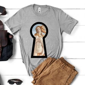 Tricou „Venus prin gaura cheii”