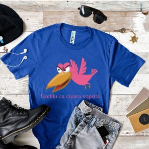 Tricou „Umblu cu cioara vopsită”