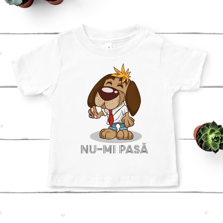 Tricou baieti Nu-mi pasa