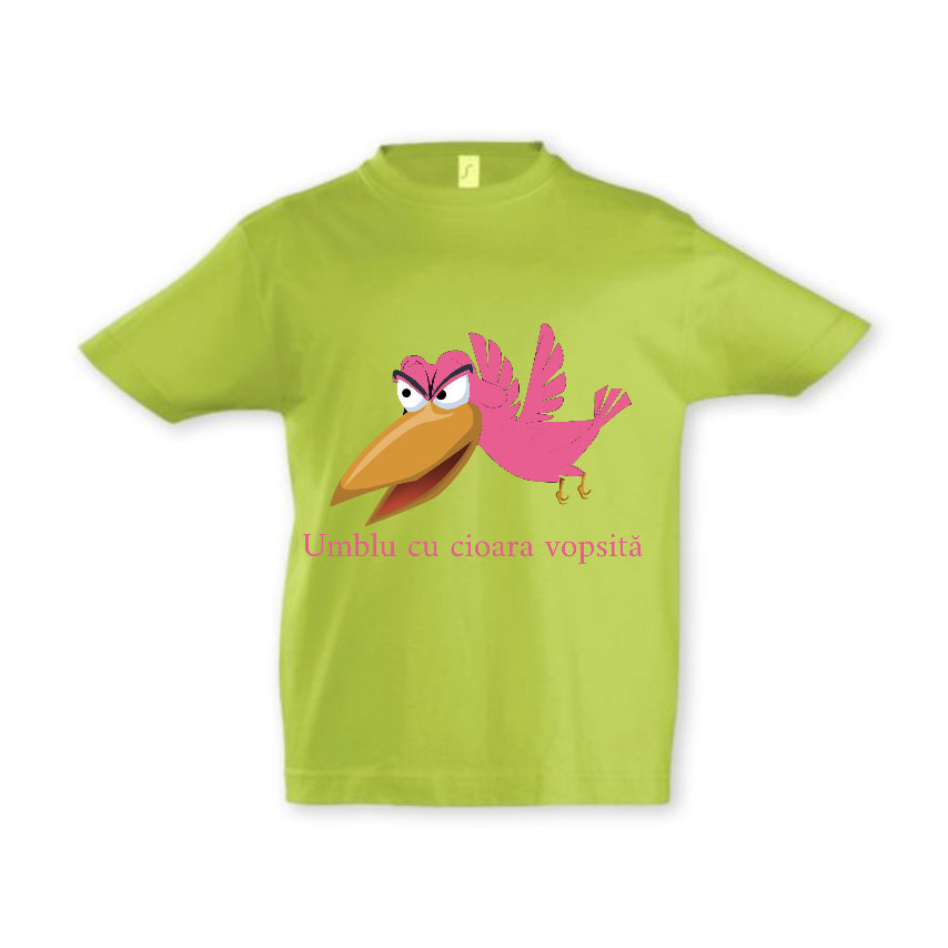 Rticou verde cioara vopsita