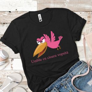 Tricou damă - UMBLU CU CIOARA VOPSITĂ