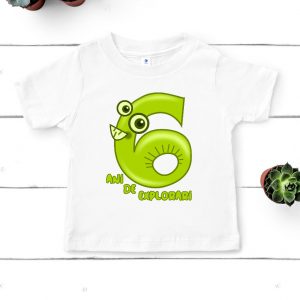 Tricou copii - 6 ANI DE EXPLORĂRI