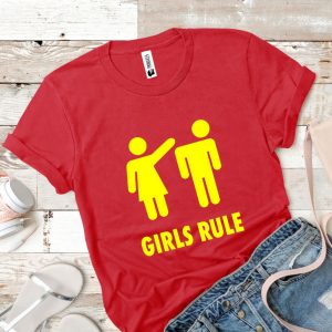 Tricou cu grafica Girls Rule