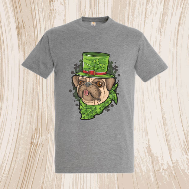 Tricou Irish Pug