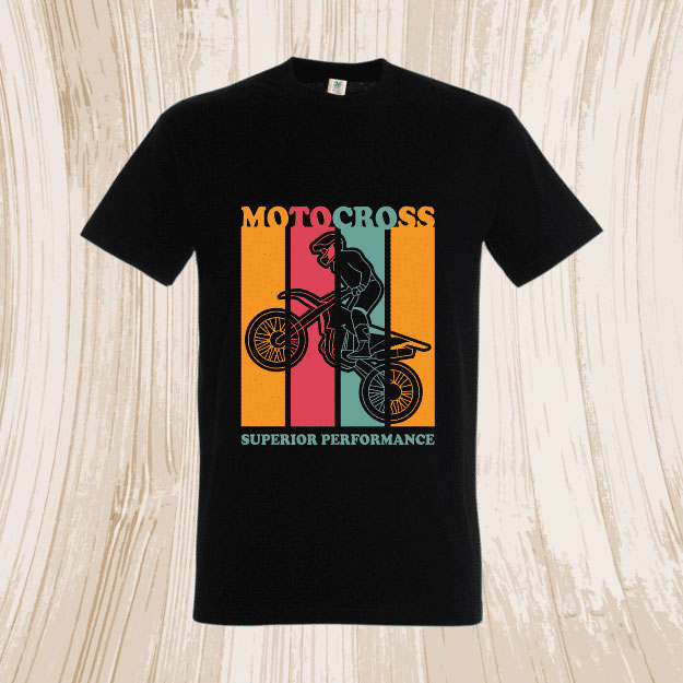 tricou imprimat motocross