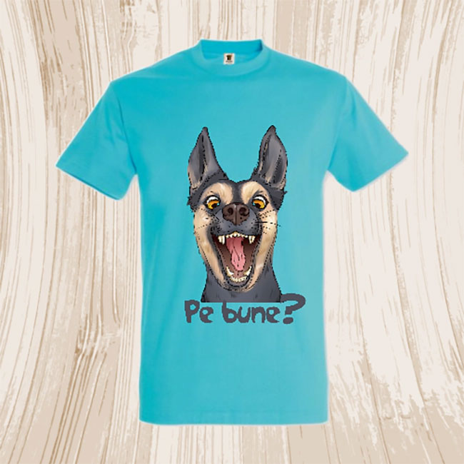 Tricou amuzant caine