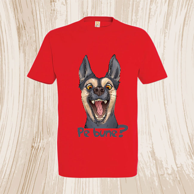 Tricou caine funny