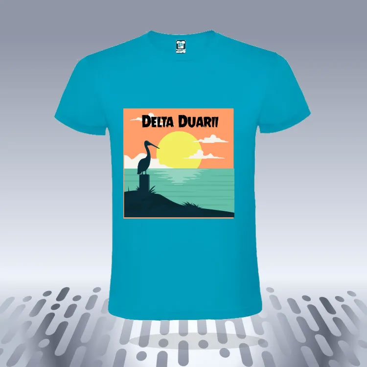 Tricou albastru atol Delta