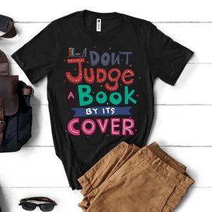 Tricou - Nu judeca o carte după copertă