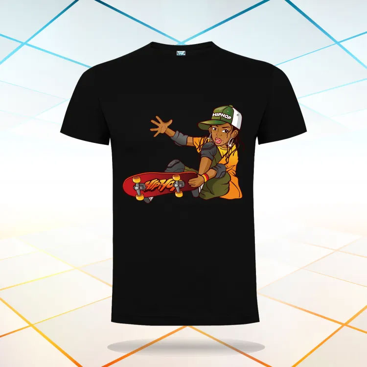 Tricou negru sporturi urbane