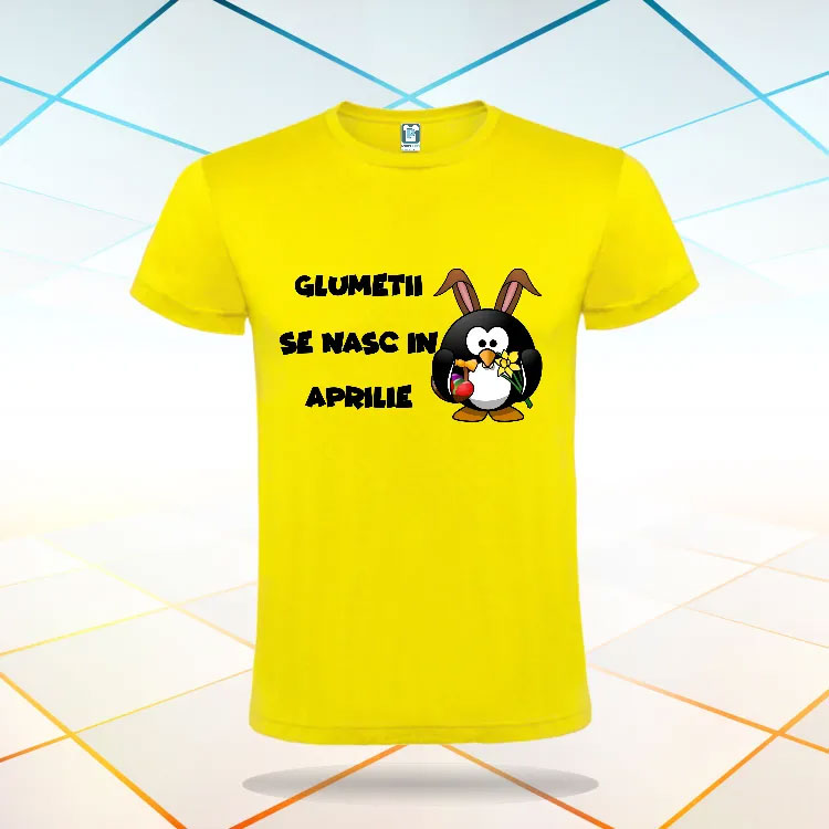 Tricou regular pentru bărbații născuți in aprilie