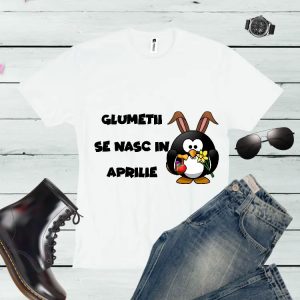 Tricou bărbați GLUMEȚII SE NASC ÎN APRILIE