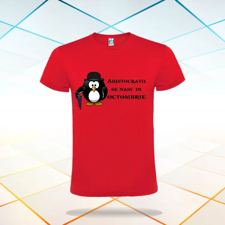 Tricou octombrie aristocrați