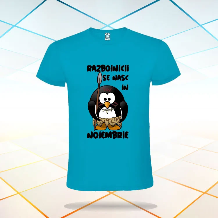 Tricou albastru noiembrie