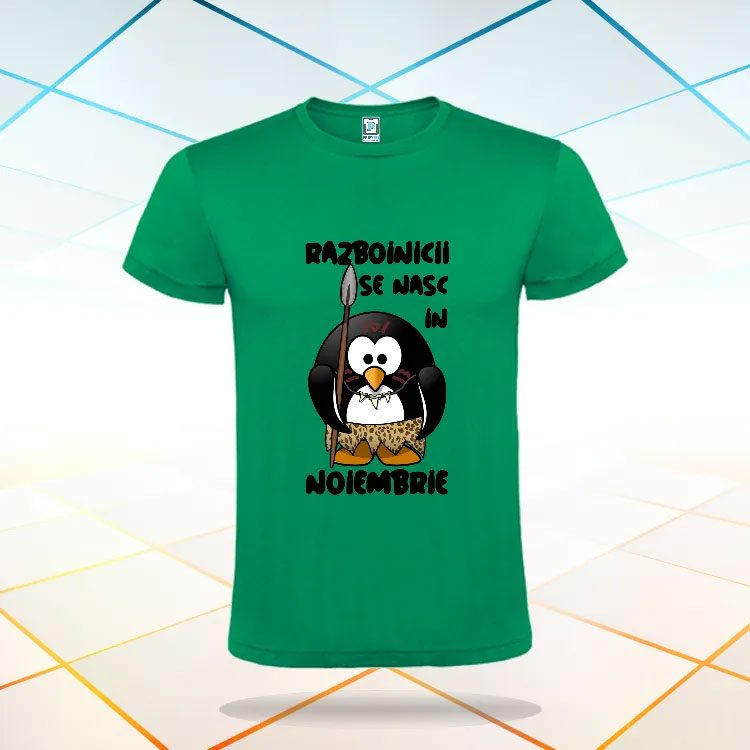 Tricou verde noiembrie