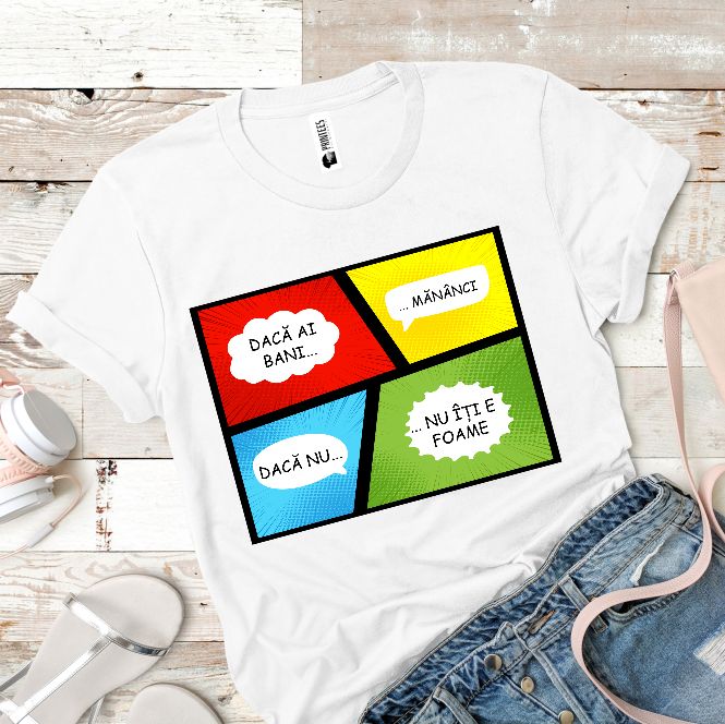 Tricou dama DACĂ AI BANI