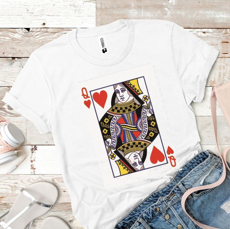 Tricou damă Q de roșu