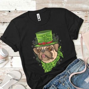 Tricou dama Irish Pug