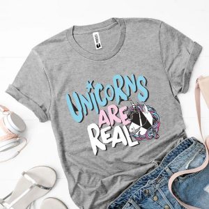 Tricou dama UNICORNS ARE REAL