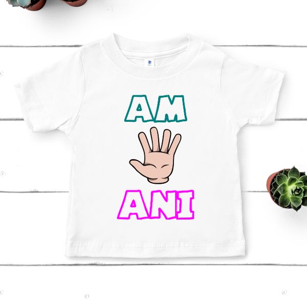 Tricou copii AM 5 ANI