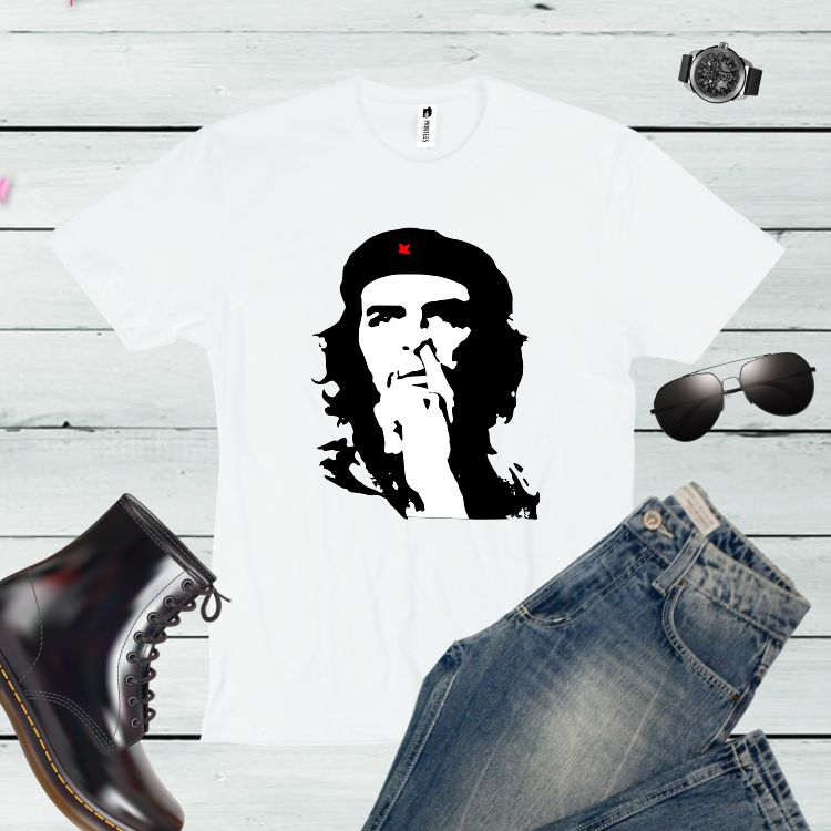 Tricou bărbați CHE este un tricou imprimat digital, cu imaginea revoluționarului Che Guevara, argentinianul care a avut un rol important in istorie Tricou bărbați Che