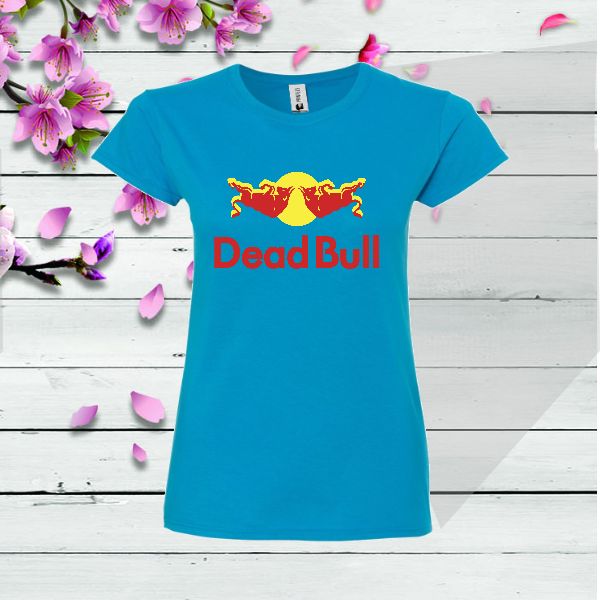 Tricou dama safir Dead Bull