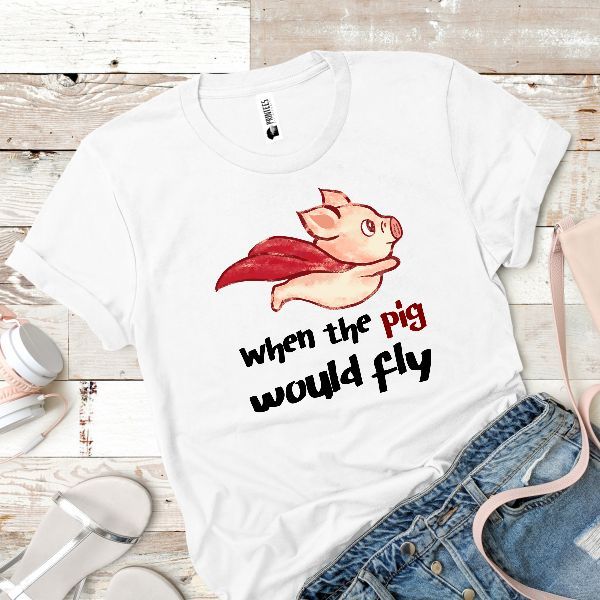 Tricou damă FLYING PIG