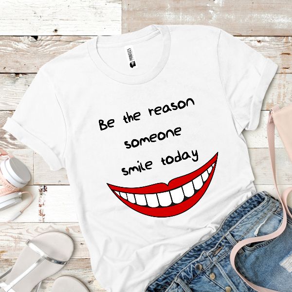 Tricou dama SMILE TODAY