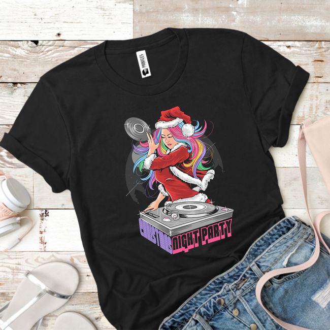 Tricou dama CHRISTMAS PARTY