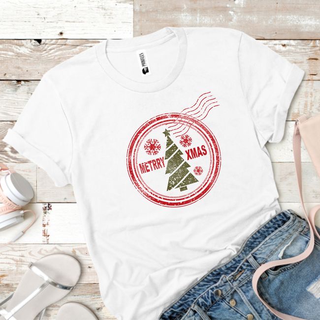 Tricou dama METTRY XMAS