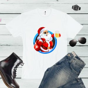 Tricou barbati BEER SANTA
