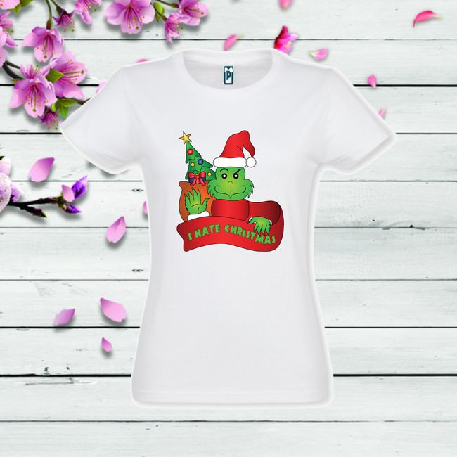Tricou dama CHRISTMAS GRINCH