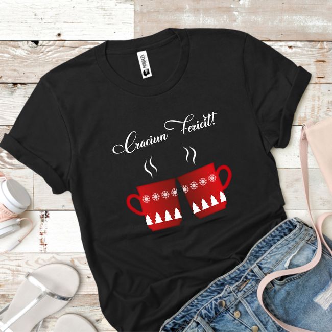 Tricou dama CRACIUN FERICIT