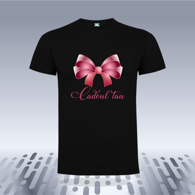 Tricou negru barbati Cadoul tau