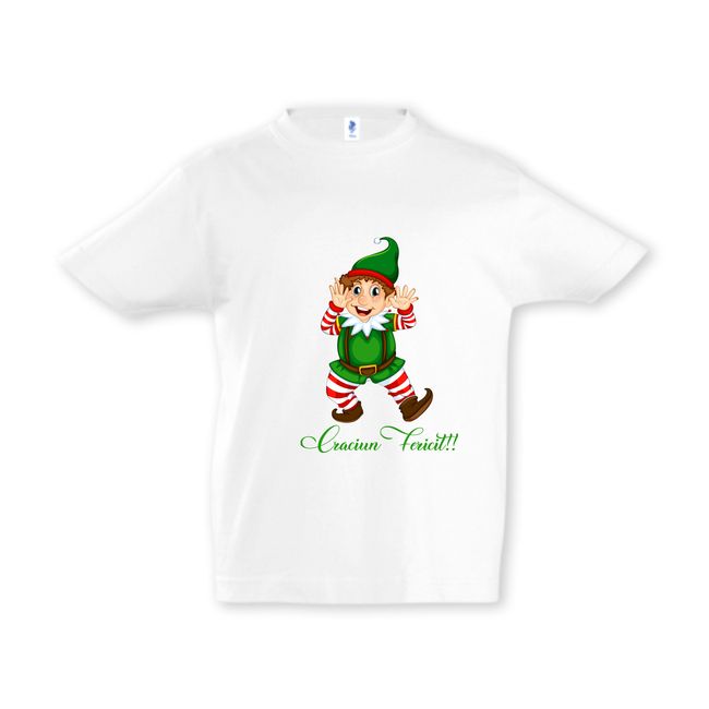 Tricou copii ELF FERICIT