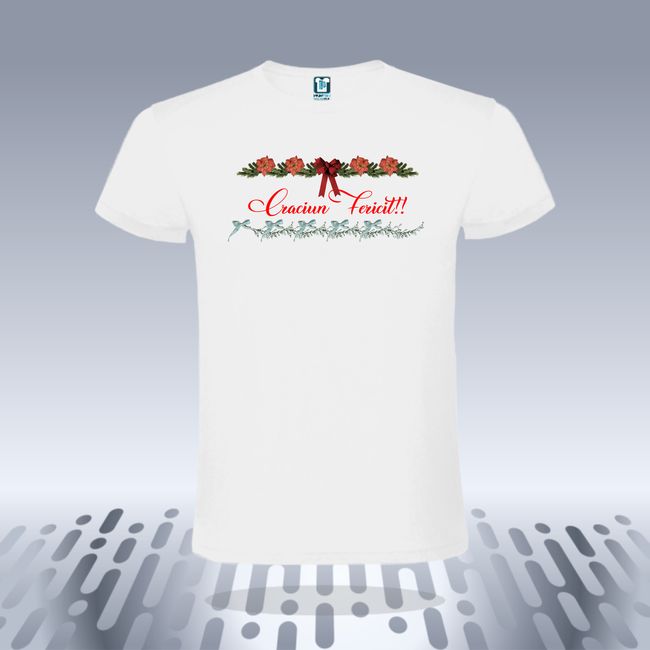 Tricou barbati GHIRLANDA DE CRACIUN
