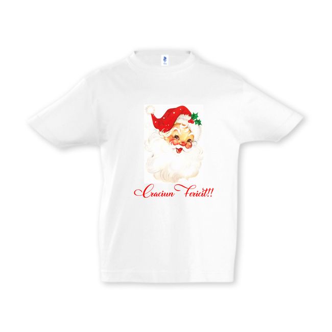 Tricou copii MOȘ CRĂCIUN