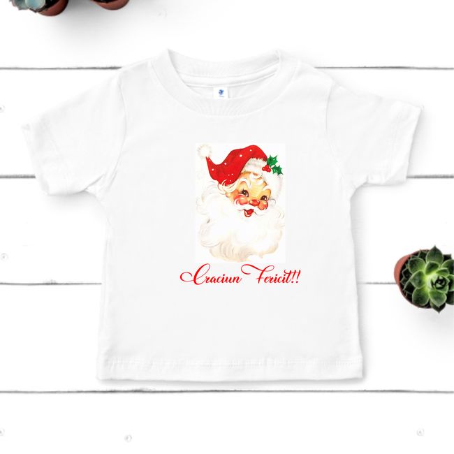 Tricou copii MOȘ CRĂCIUN