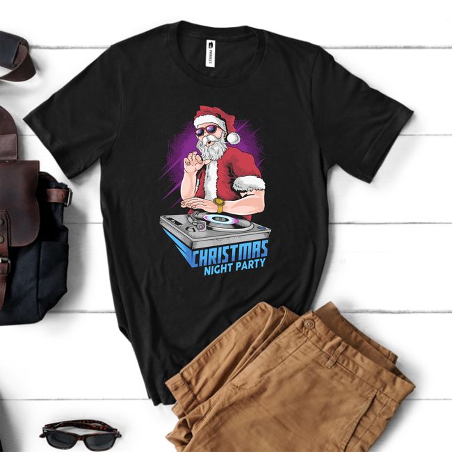 Tricou barbati CHRISTMAS NIGHT PARTY