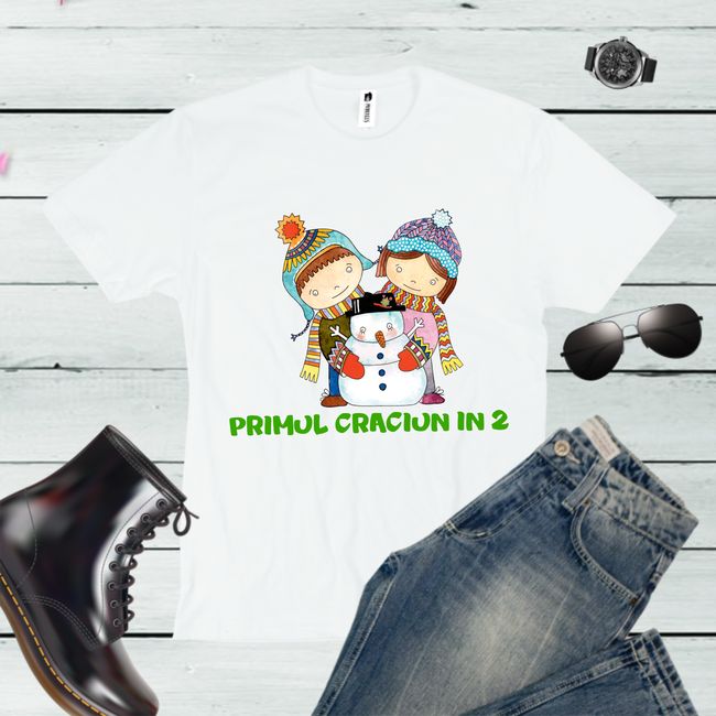 Tricou barbati PRIMUL CRACIUN IN 2