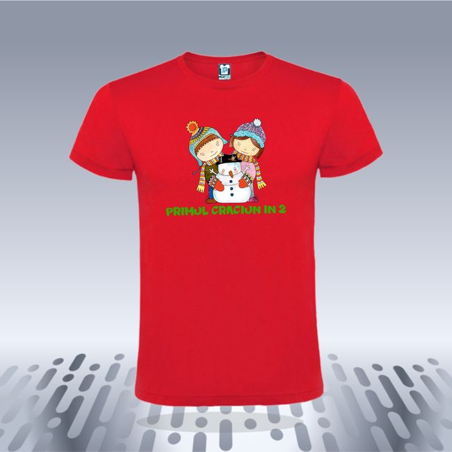 Tricou barbati PRIMUL CRACIUN IN 2