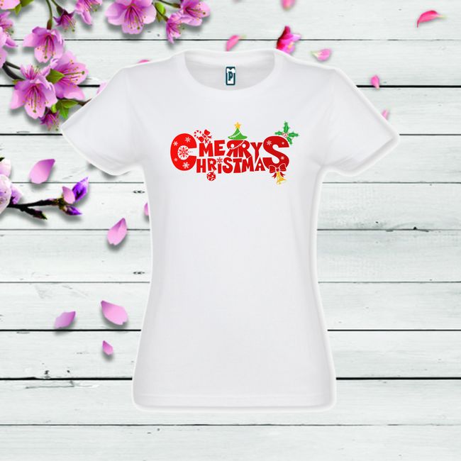Tricou dama CHRISTMAS