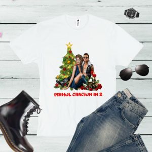 Tricou barbati PRIMUL CRACIUN IN DOI