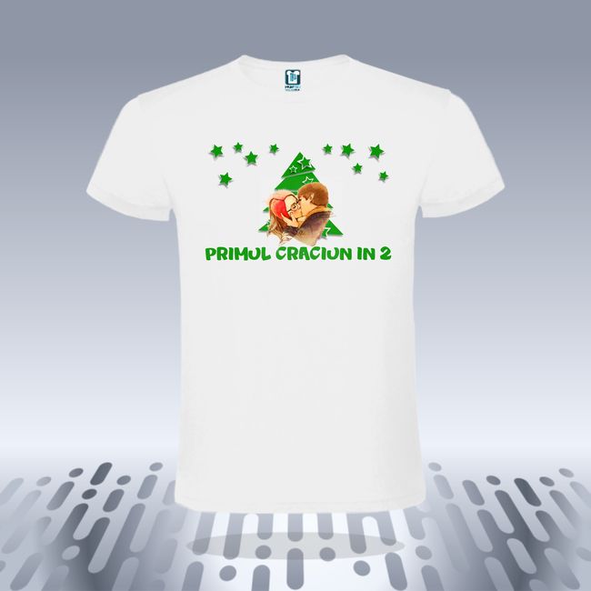 Tricou bărbați PRIMUL CRĂCIUN ÎN 2