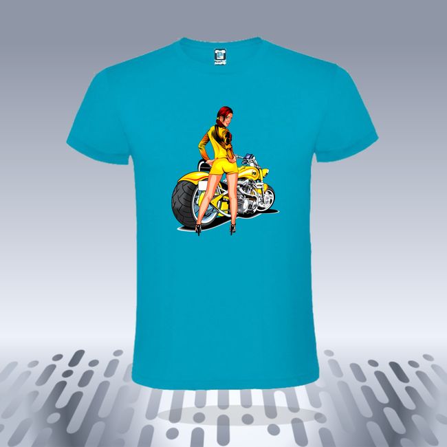 Tricou barbati MOTO GIRL