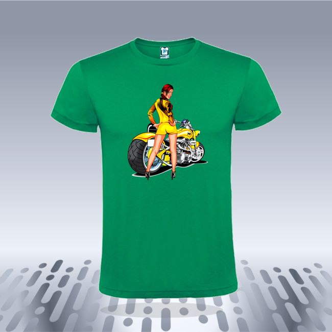 Tricou barbati MOTO GIRL
