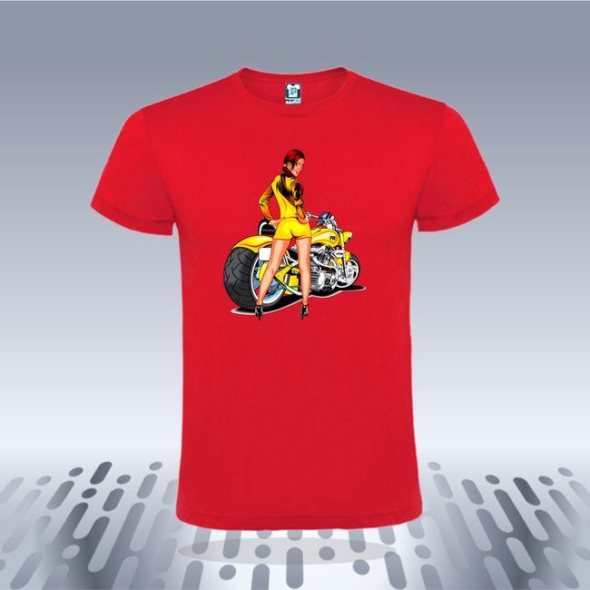 Tricou barbati MOTO GIRL