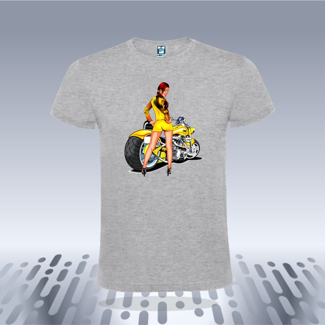 Tricou barbati MOTO GIRL